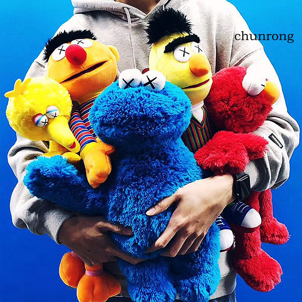 Búp bê nhồi bông hình nhân vật Sesame Street đáng yêu cho trẻ em