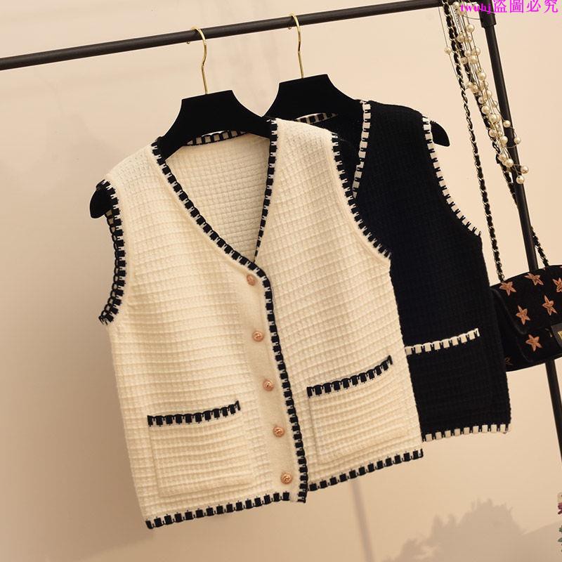 Áo Khoác Cardigan Dệt Kim Không Tay Phong Cách Hàn Quốc Thời Trang Cho Nữ | BigBuy360 - bigbuy360.vn