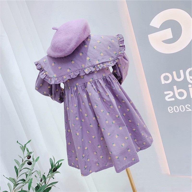 [SALE] VT35⚡Size100-140 (12-30kg)⚡Váy đầm babydoll bé gái, cotton thô cực mát⚡Thời trang trẻ Em hàng quảng châu freeship