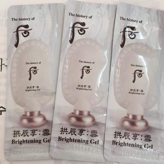 Combo 10 gói tẩy tế bào chết Whoo