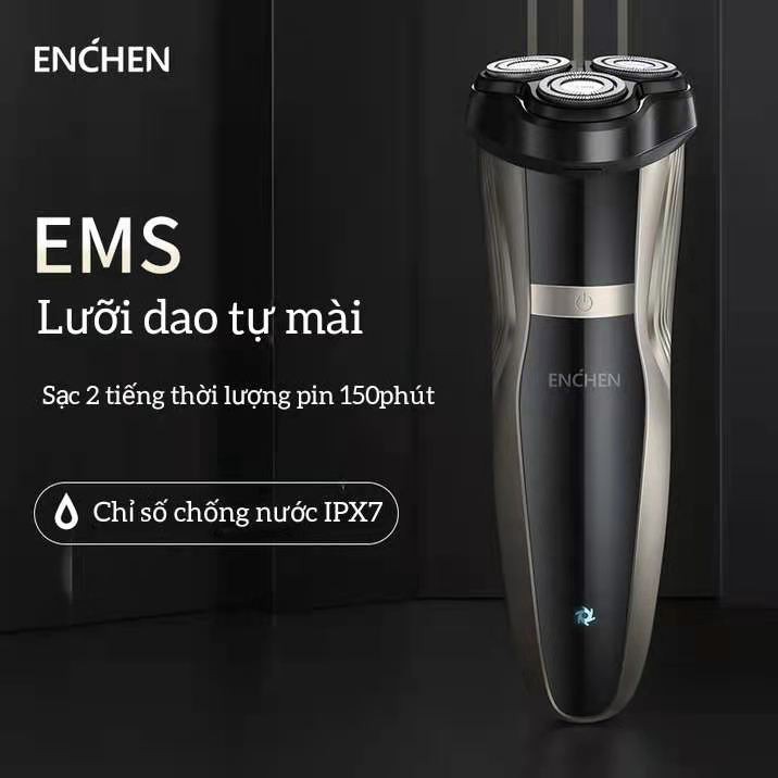 Máy cạo râu Xiaomi Enchen BlackStone 3/ Gentleman 5 - May cao rau cao cap - Kho may cao rau