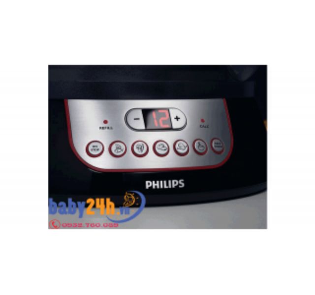 Nồi hấp 3 tầng đa năng phillips HD9140