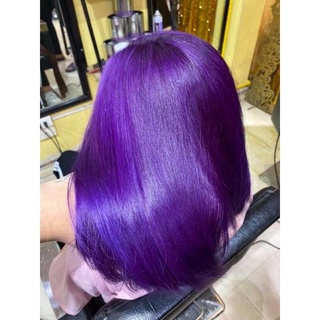 Nhuộm tóc phủ bóng hàn quốc màu tím  5D Nev Color 450ml