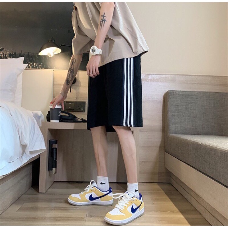 [ CHẤT VẢI THOÁNG MÁT ] QUẦN VẢI NGỐ KẺ 3 SỌC DÀNH CHO NAM (hàng có sẵn) | BigBuy360 - bigbuy360.vn