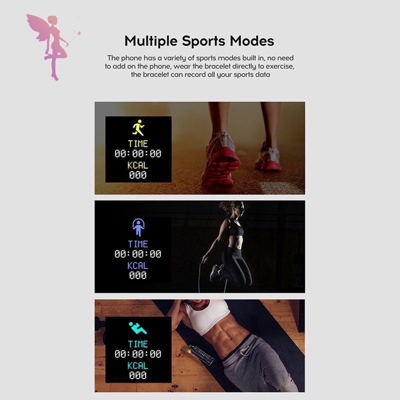 Đồng Hồ Thông Minh Y68 Theo Dõi Nhịp Tim/Huyết Áp Chất Lượng Cao