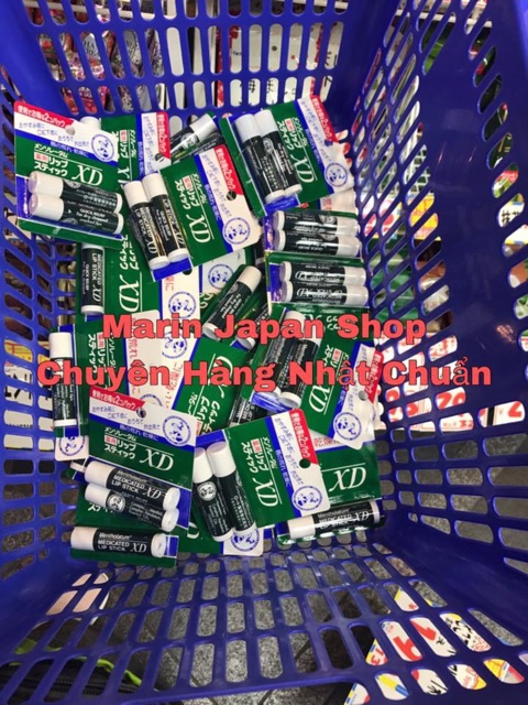 (Có Bill siêu thị Nhật,sẵn) Son dưỡng môi XD chống khô nứt nẻ Mentholatum Medicated Lip Stick Rohto  Nhật Bản omi | BigBuy360 - bigbuy360.vn
