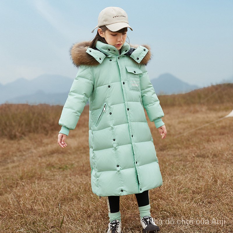Long Thick Coat Girls Kids Long Coat