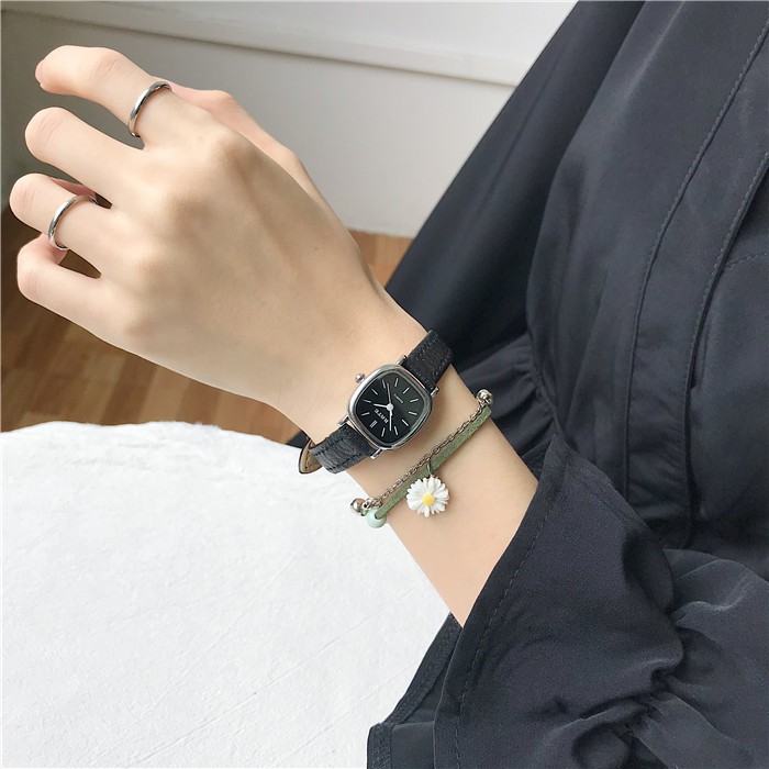 Đồng Hồ Nữ RATE, Mặt Vuông Cá Tính, Dây Da Cao Cấp Mềm Bền | Đồng Hồ Thời Trang Chính Hãng | BigBuy360 - bigbuy360.vn