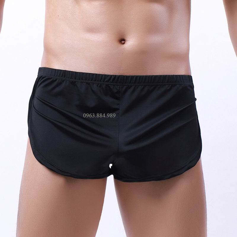 Quần lót nam xẻ tà mặc ngủ SX.01 chất thun lạnh nhiều màu thoáng mát, thoải mái cho anh em