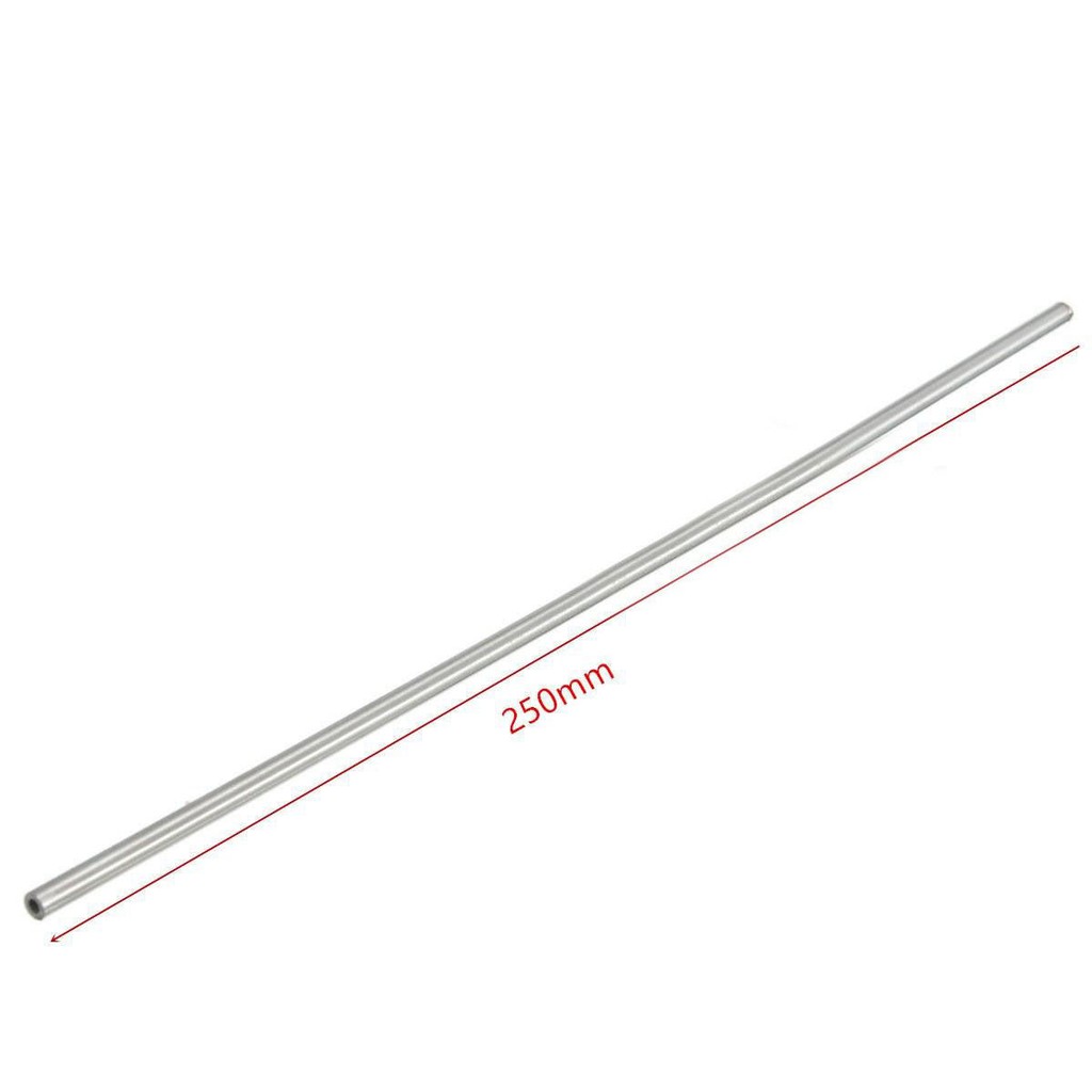 Set 2 ống thép không gỉ 4mm Od 3mm Id 250mm tiện dụng
