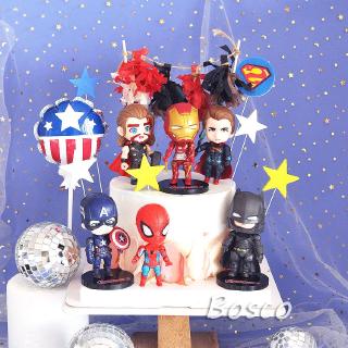 Trang trí 6 Siêu anh hùng Marvel xịn