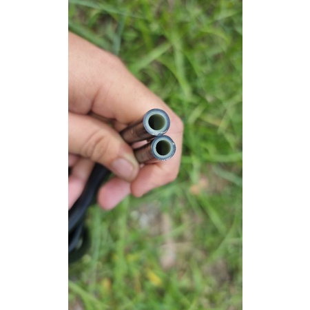 DÂY THUN TRÒN CAO CẤP 2 MÀU 10MM RỔNG 6MM LY NÁ CAO SU