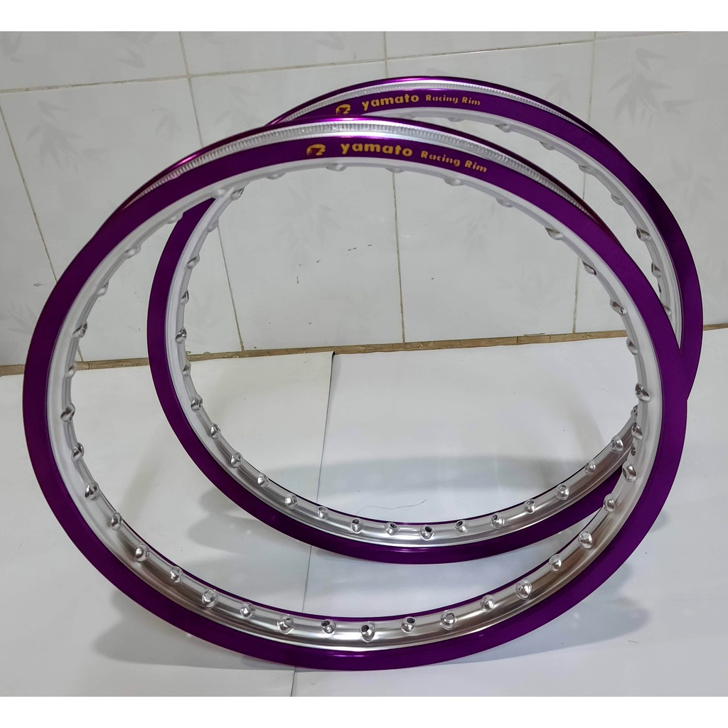 Cặp niềng nhôm Thailan Yamato dùng cho gắn bánh căm bản 1.4 x 17