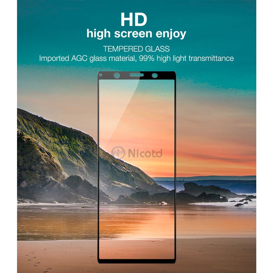 Kính Cường Lực Bảo Vệ Toàn Màn Hình Cho Sony Xperia 5