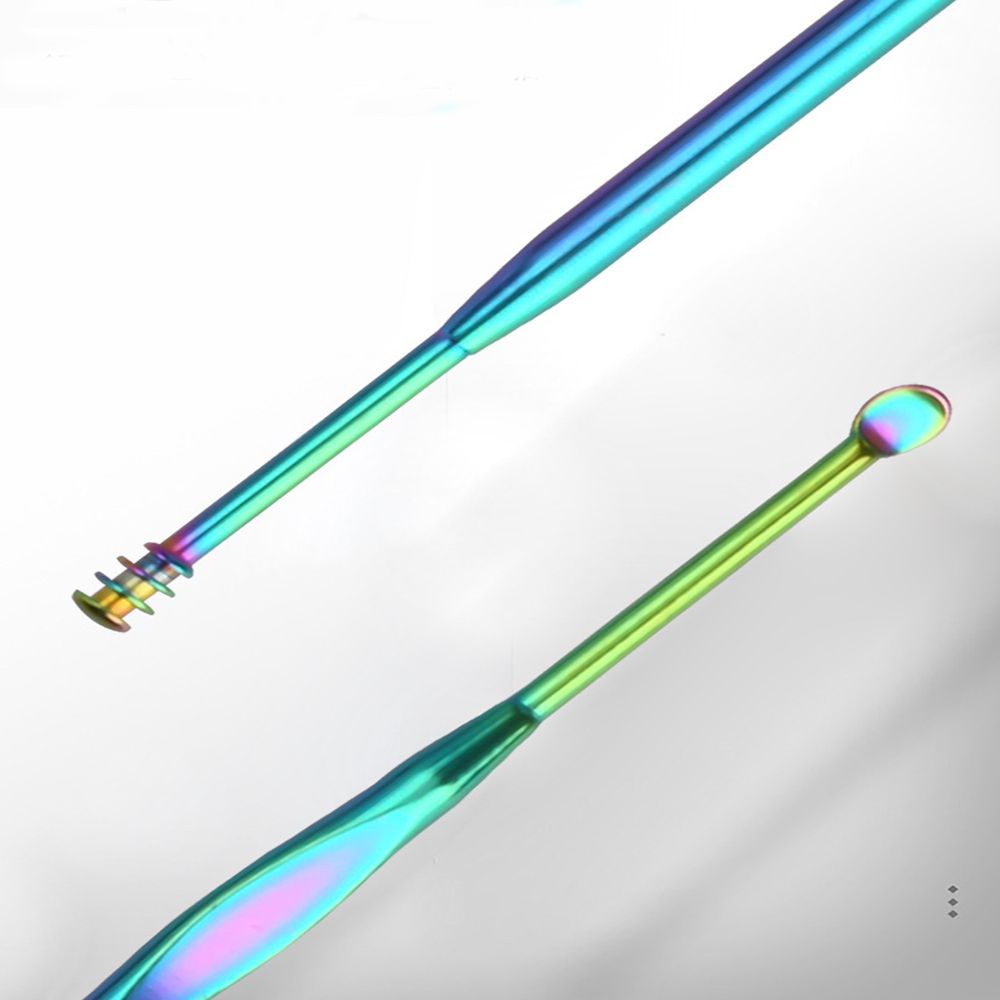 [Hàng mới về] Dụng cụ ráy tai bằng thép không gỉ đa năng tiện dụng