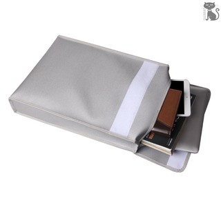 §COD  Portable Fireproof Document Bag Holder Pouch Home Office Safe Bag Fire & Water Resistant File Folder Safe 