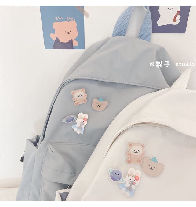 Balo đi học đựng vừa laptop 14 inch phong cách Nhật Bản Hàn Quốc thời trang cho nữ sinh