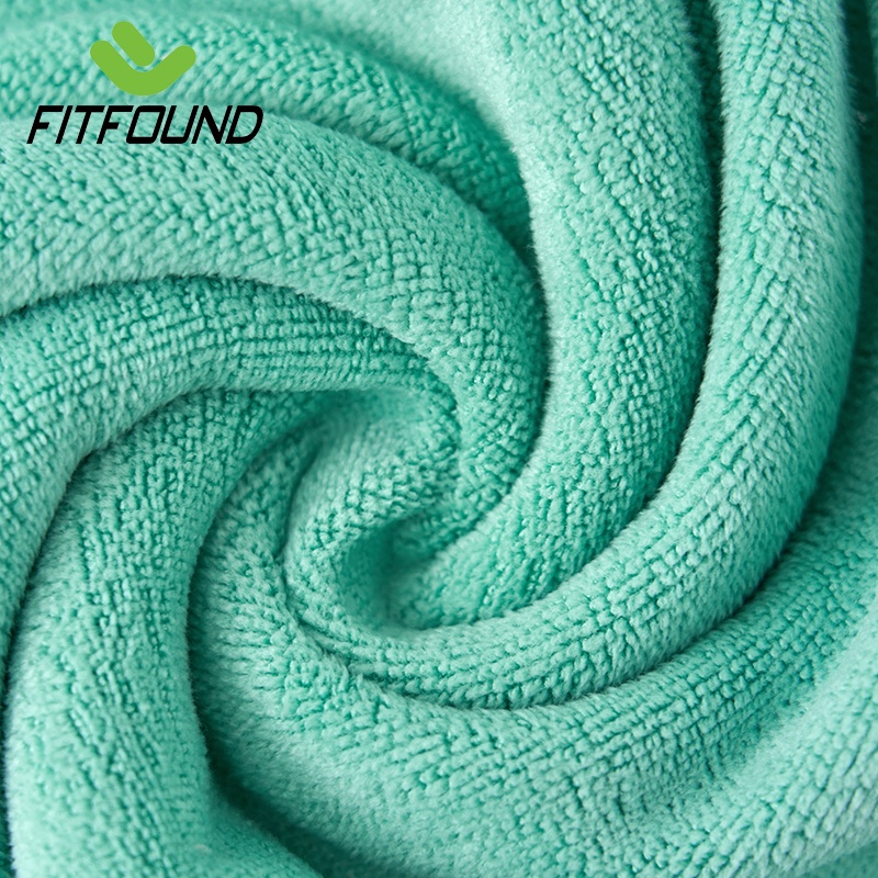 Khăn Vải Cotton Thể Thao Tập Gym Yoga Pilates Lau Thấm Mồ Hôi Thêu Hình Cô Gái