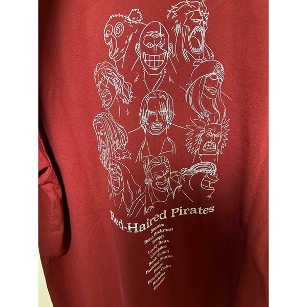 Áo Uniqlo UT Chính Hãng One Piece Film Red