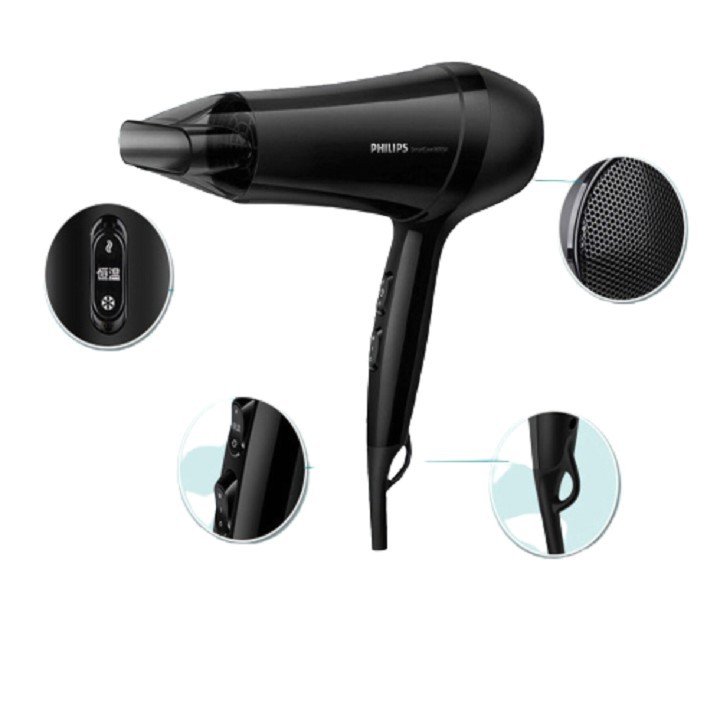 Máy Sấy Tóc Philips BHC020, Công Suất 1800W