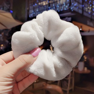 Cột tóc Scrunchies lông nhung mềm mịn dễ thương