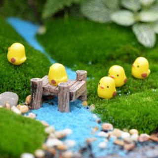 Gà Con Mini Phụ Kiện Trang Trí Tiểu Cảnh Terrarium