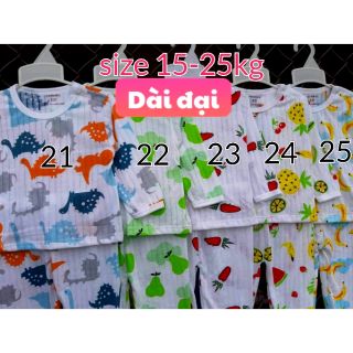 Bộ cotton giấy size đại 6-26kg