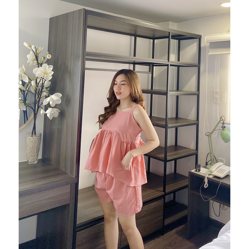 Bộ đùi Bầu nơ sau siêu xinh