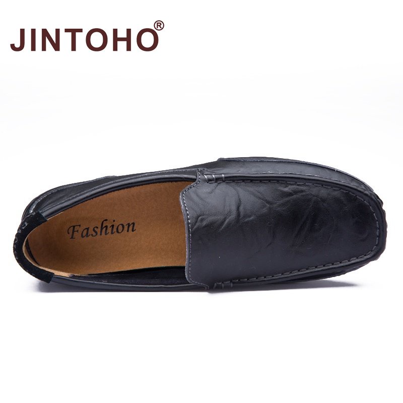 Giày Lười Da Pu Màu Trơn Thiết Kế Lịch Lãm Thời Trang Cho Nam