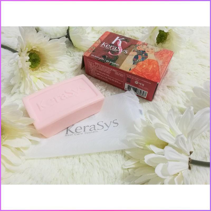 Xà bông tắm Kerasys silk moisture