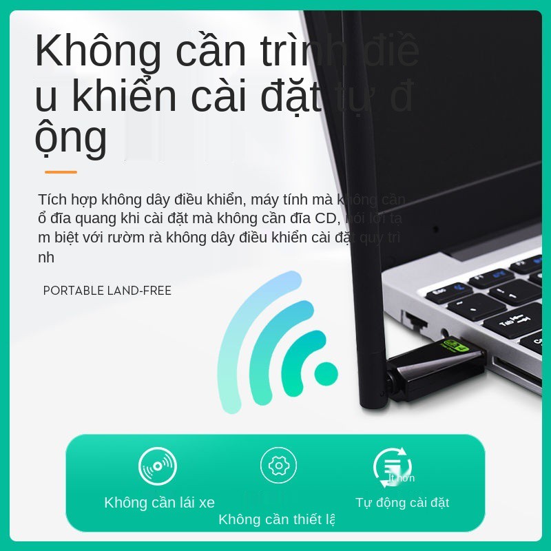 Card mạng không dây USB không ổ đĩa Gigabit 5G máy tính để bàn Máy tính để bàn mạng wifi bộ thu | BigBuy360 - bigbuy360.vn