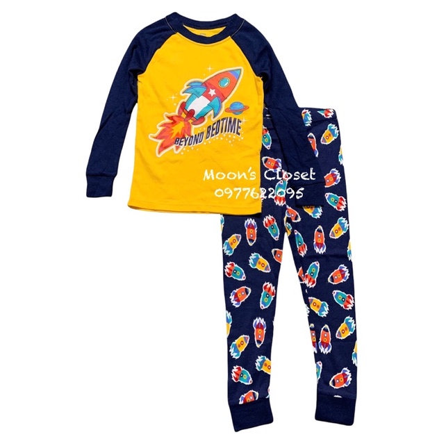 Bộ ngủ (sleepwear) bedtime xuất dư size 2y-5y (11-17kg)