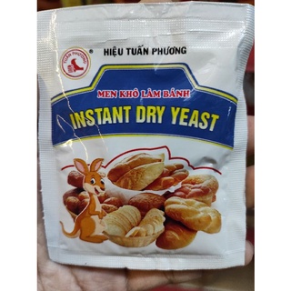 Men khô làm bánh Tuấn Phương gói 10g dùng cho 1000g bột