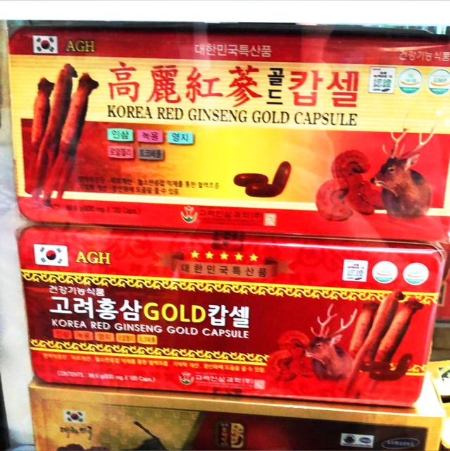 [Mã GROSALE2703 giảm 8% đơn 250K] [DATE MỚI] Viên Đạm Tổng Hợp Hồng Sâm Nhung Linh Chi Đỏ Gold, Hộp 120 viên | BigBuy360 - bigbuy360.vn