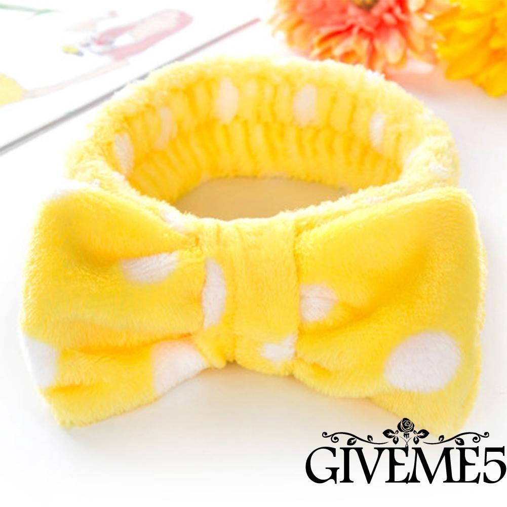 Băng đô mềm mại đính nơ xinh xắn