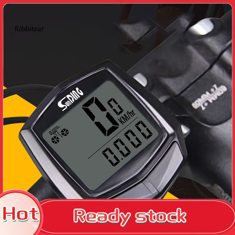 Đồng Hồ Đo Vận Tốc Màn Hình Lcd Cho Xe Đạp