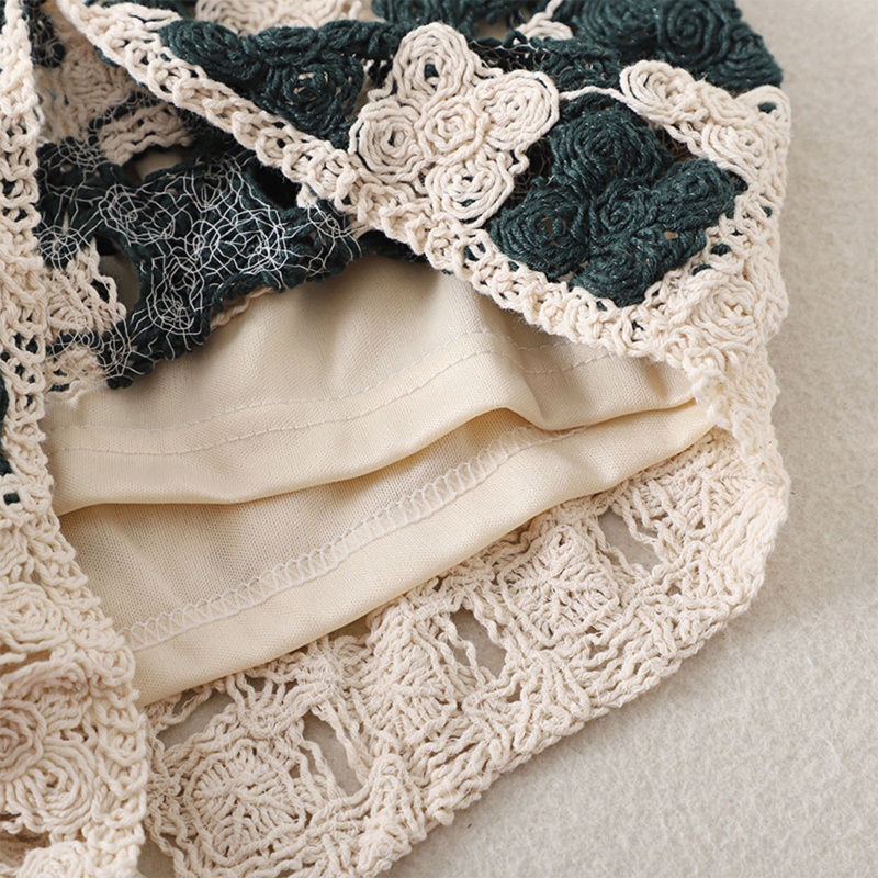 Oneri Set Áo Quần Đan Móc Rỗng Thanh Lịch Đi Biển Mùa Hè Cho Nữ Camis