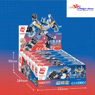 Bộ đồ chơi lắp ráp robot cảnh sát mới 41104