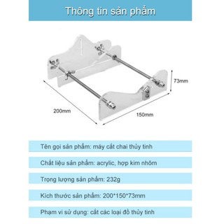 Máy cắt chai thủy tinh DIY - Cao cấp