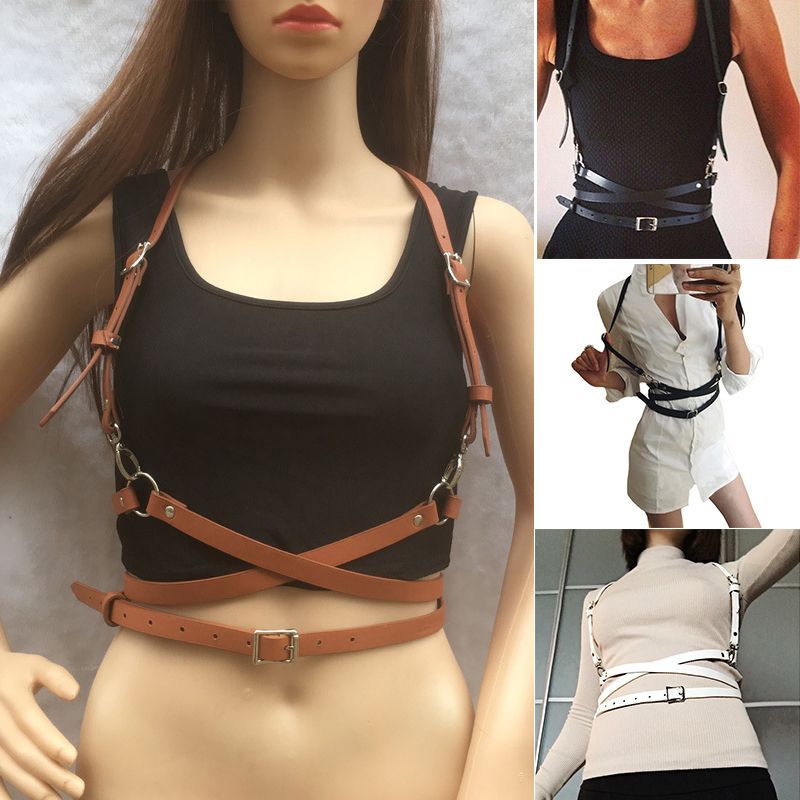 Đai Đeo Thắt Lưng Bằng Da PU Thời Trang Cá Tính Cho Nữ