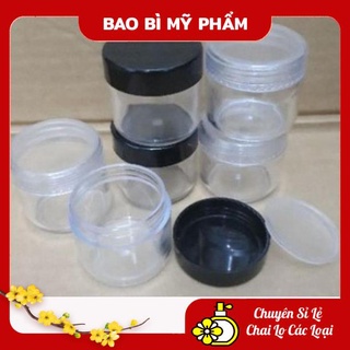 Hủ Đựng Kem ❤ [100c] Hủ nhựa trong 30g , hủ đựng mỹ phẩm , hủ đựng kem [bao bi my pham]