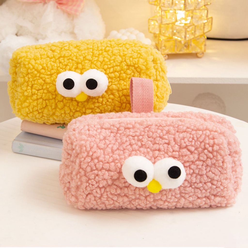 Túi Đựng Bút/Mỹ Phẩm Kiểu Hàn Quốc Dễ Thương Tiện Dụng Mang Đi Du Lịch