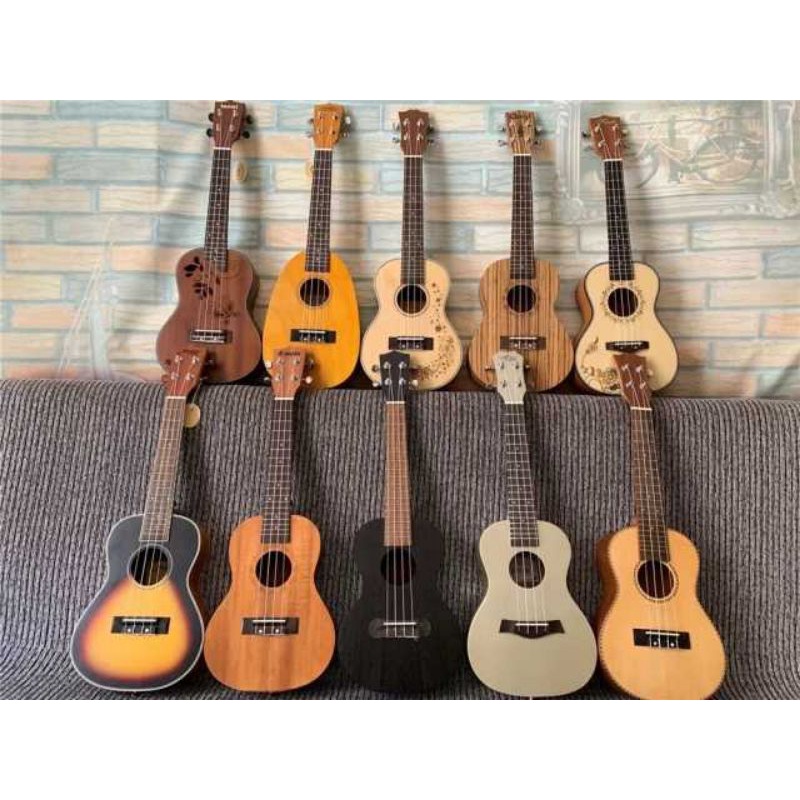 Đàn Ukulele Concert làm bằng gỗ nguyên tấm giá rẻ tận xưởng