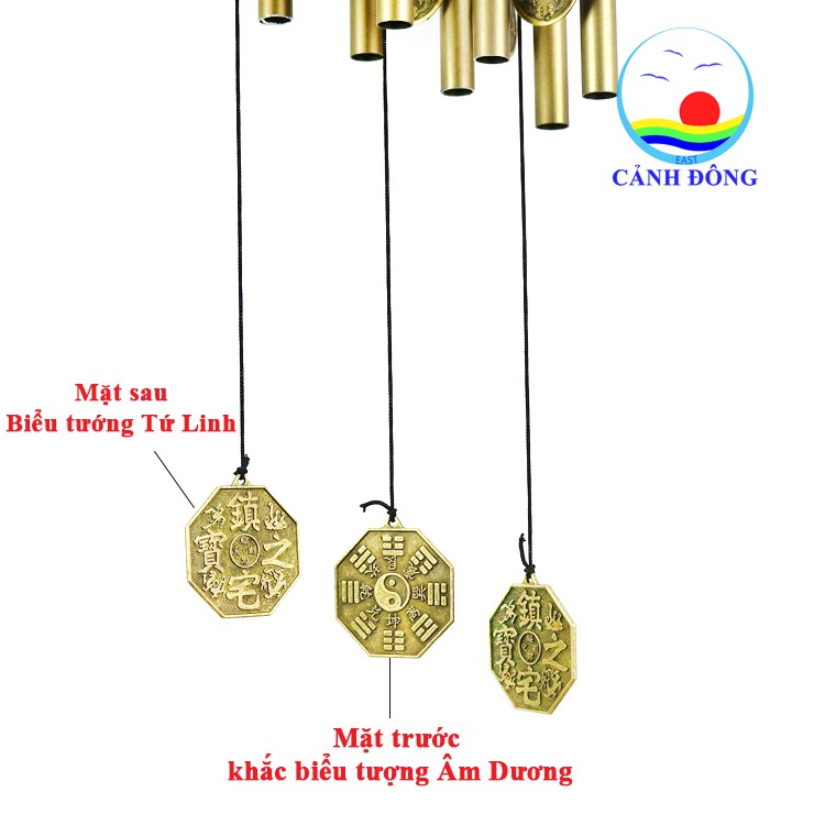 Chuông gió phong thủy may mắn tài lộc bình an | BigBuy360 - bigbuy360.vn