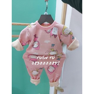 Combo 3 bộ nỉ lót lông