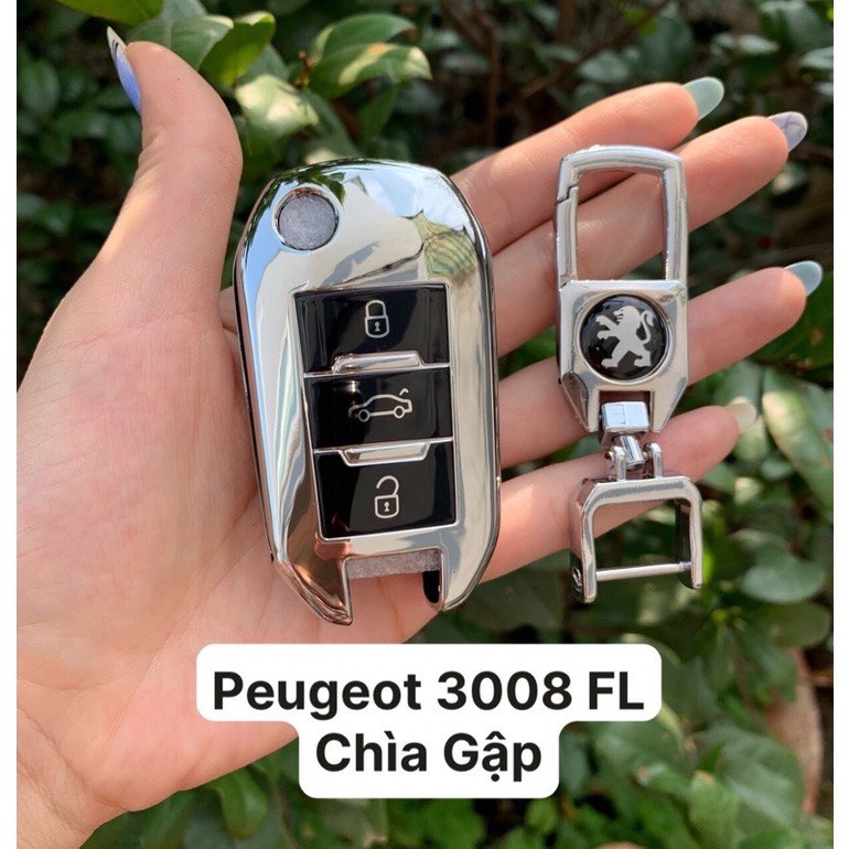 Ốp bảo vệ chìa khoá xe Peugeot_chất liệu TPU cao cấp