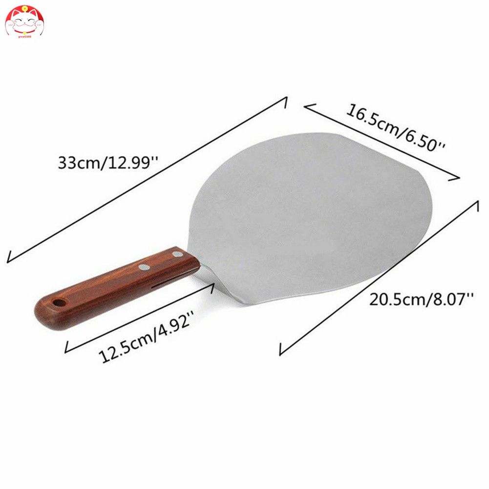 Xẻng xúc pizza bánh nướng trong bếp bằng inox cao cấp tiện dụng