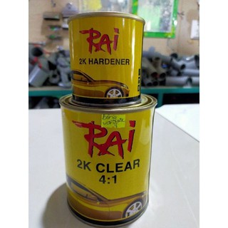 Bộ sơn bóng 2K rai 2 thành phần siêu bóng