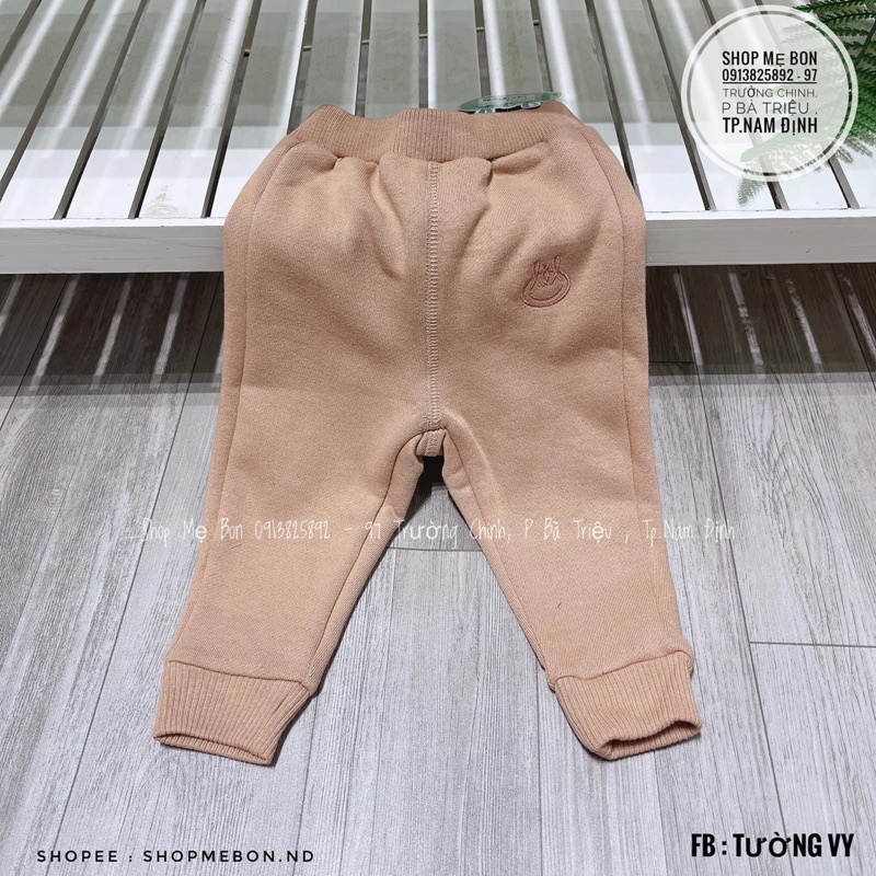 [Litlove]Quần dài lót lông mềm ấm (9-12m đến 3-4y)