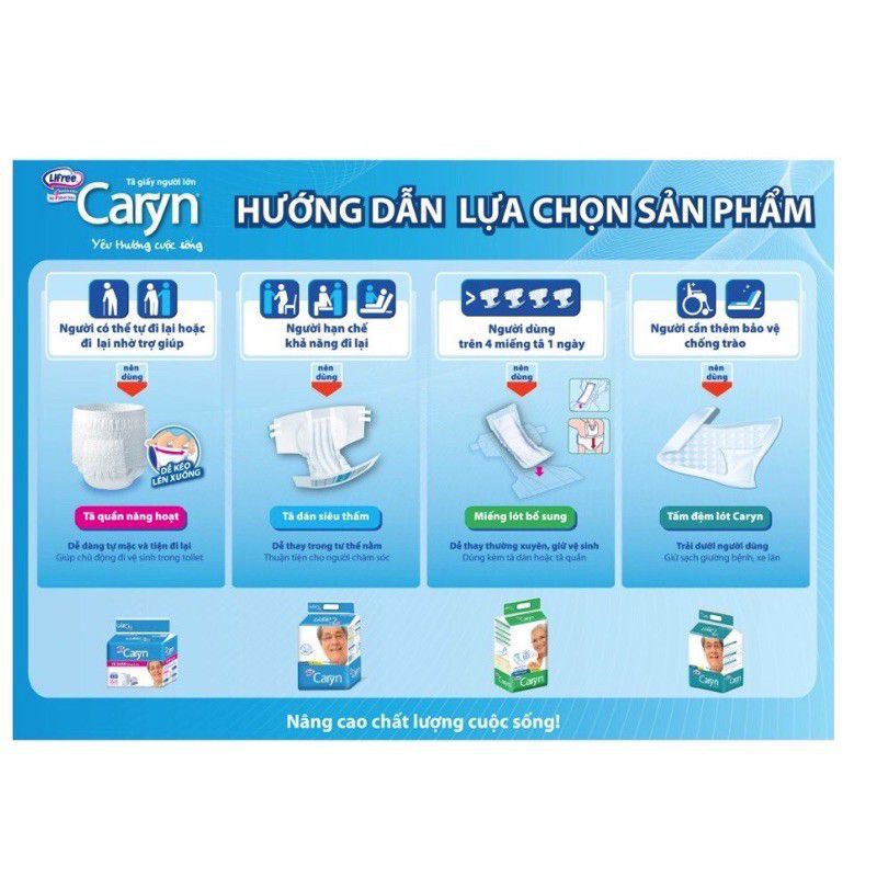 tã dán caryn M (16 miếng)